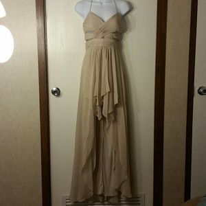 Flowy Goddess Halter Dress